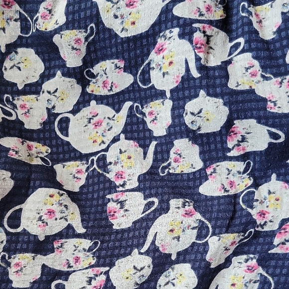 LC Lauren Conrad Disney Beauty And The Beast  Floral Sleeveless Dress Size XXL - Picture 9 of 10